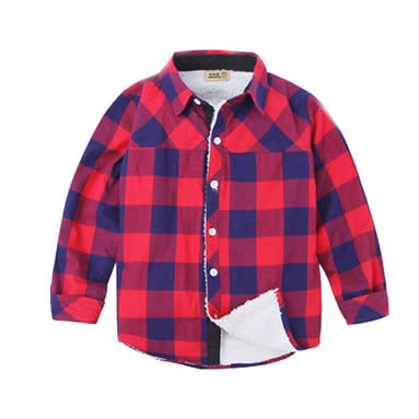Boys Plaid Shirt
