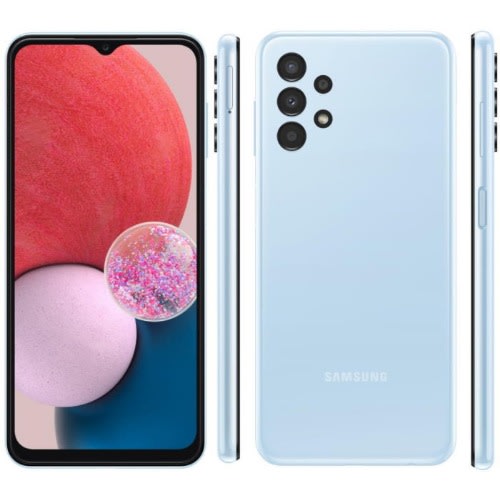 Galaxy A13 - 6.6" - 64GB ROM - 4GB RAM - 50MP - Dual SIM - 4G LTE - Fingerprint - 5000mAh - Blue