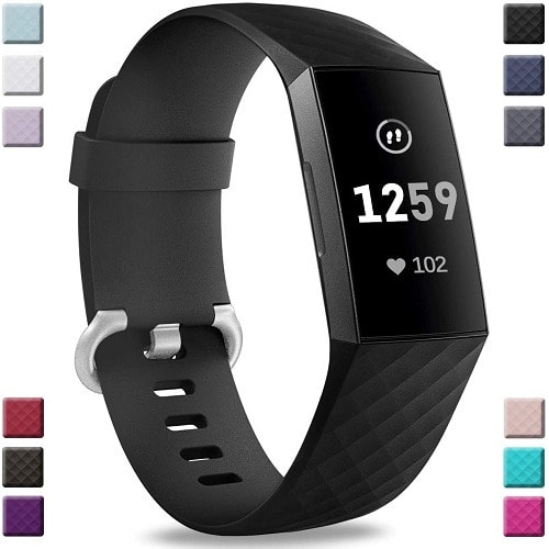 Replacement Sportband For Fitbit Charge 3/Charge 4 - Small Size