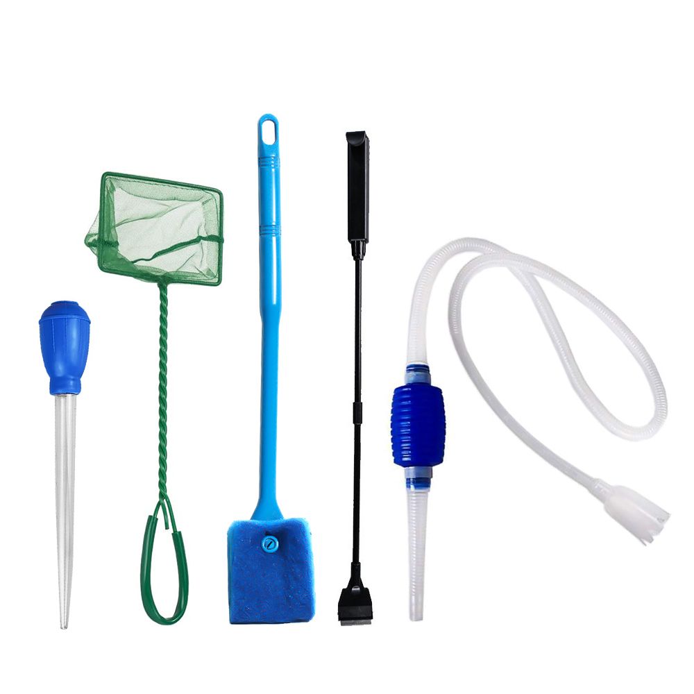 5 In 1 Aquarium Fish Tank Cleaning Tools Kit Aquarium Gravel