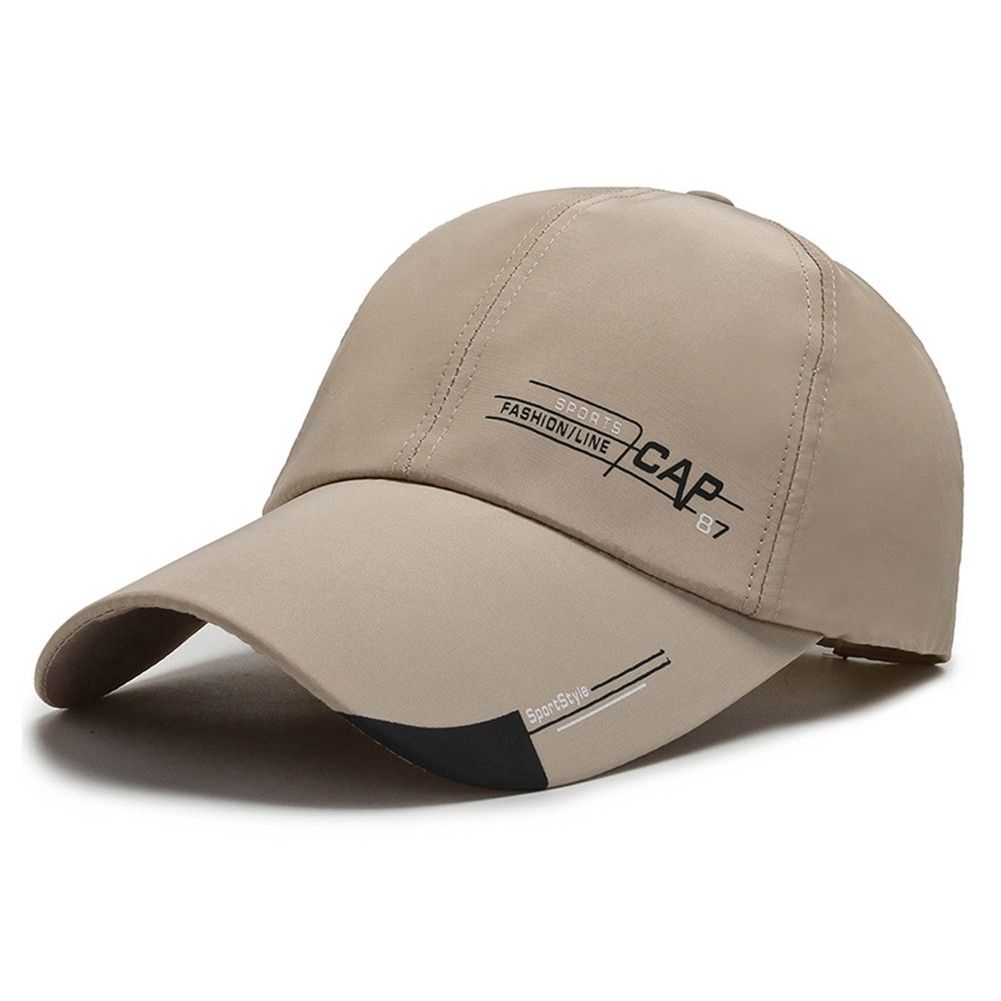 Uni Cap Casual Plain Canvas Baseball Snapback Hats For Women Men Hip Hop Trucker Streetwear Dad Hat Sports Fishing Khaki