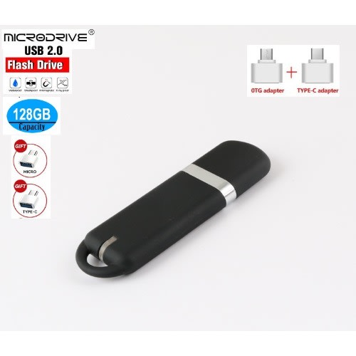 Flash Drive - Black -128GB