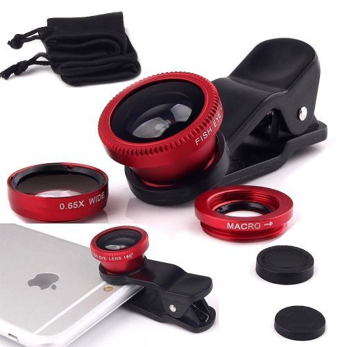 3 In 1 Universal Clip Lens For Smartphones