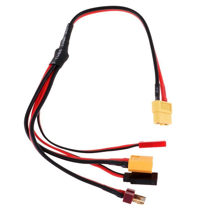 4mm Banana Connector 2S XT60 Charge Cable Lead LiPo Battery