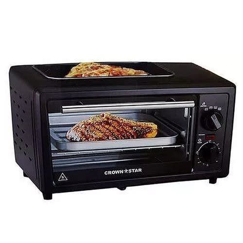 Electric Toaster Oven With Top Grill -11L