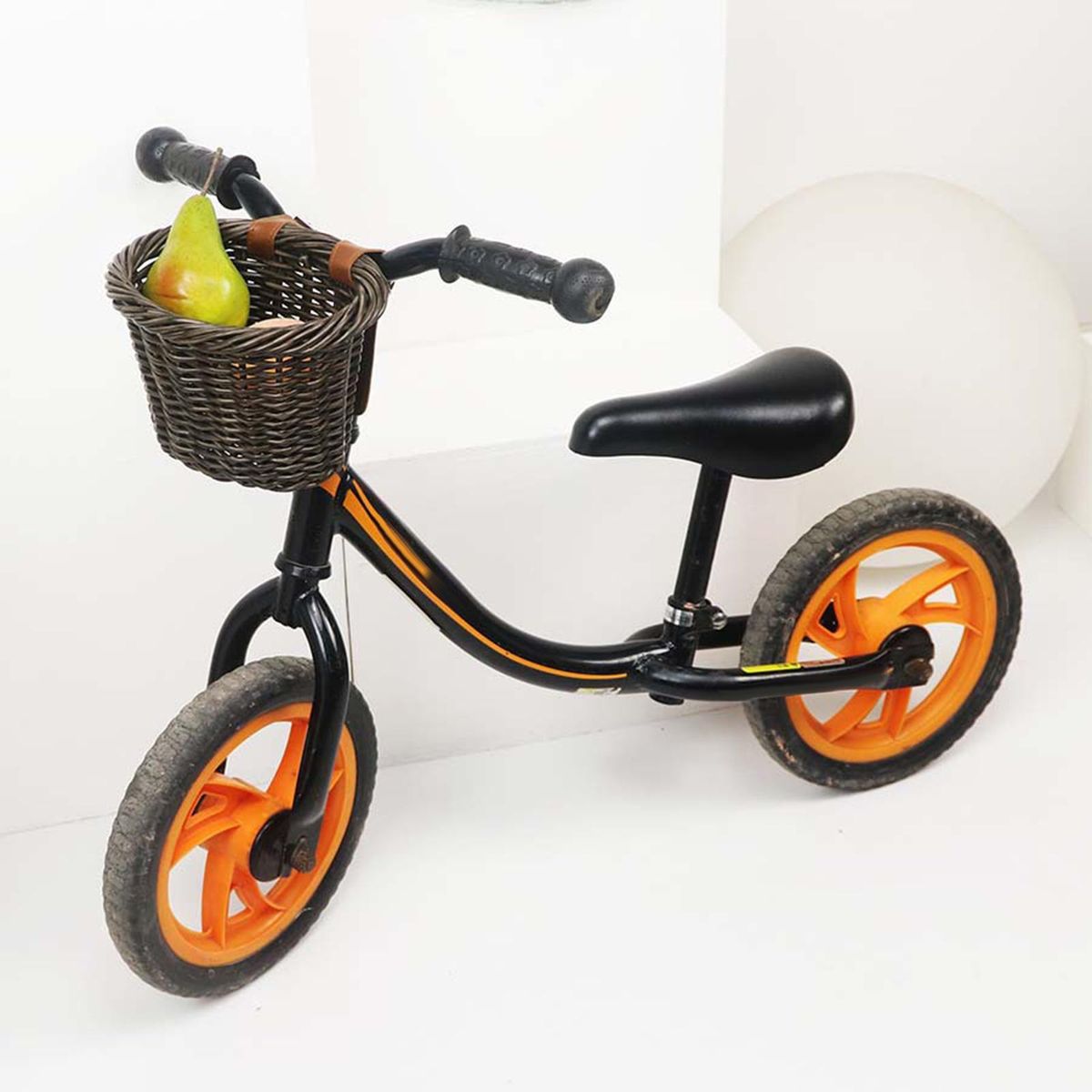 Kids Bike Handlebar Storage Basket PP Material Durable 22x17x16CM