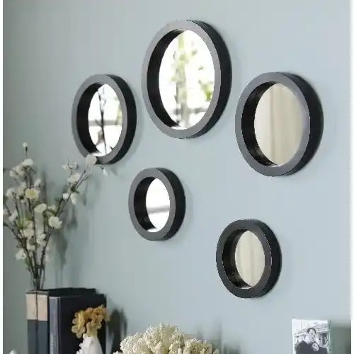 Mirror Wall Decor - Set Of 5