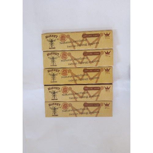 5 Booklet of Hornet King Size Rolling Paper