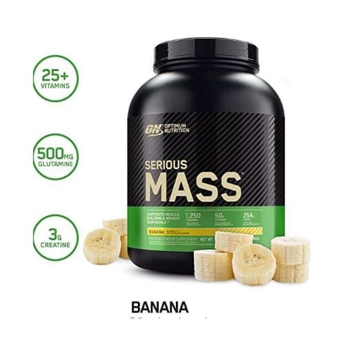 Serious Mass Gainer Banana - 6 Lbs