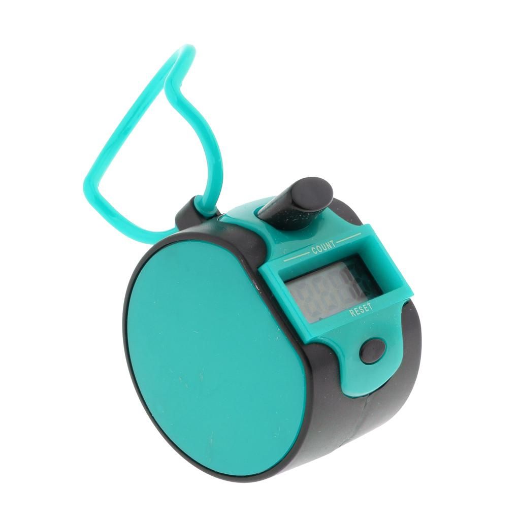 Digital Finger Ring Tally Counter Hand Held Knitting Row Counter Green