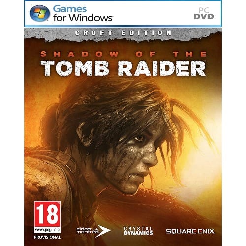 Shadow Of The Tomb Raider PC Game DVD Disks + Free Gift