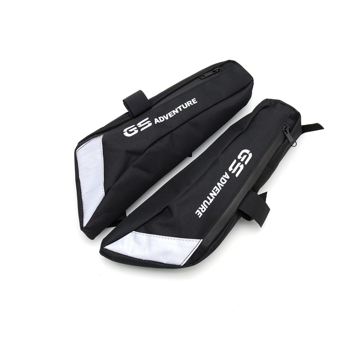 2PCS Motorcycle Rear Frame Side Pockets Travel Placement