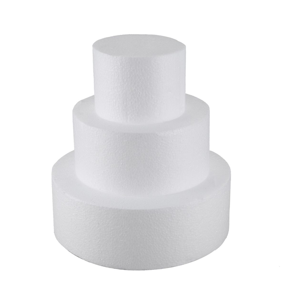 Round Cake Dummy (Cake Dummy Set 4 Inch 6 Inch 8