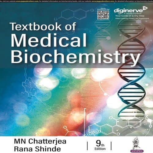 Textbook Of Medical Biochemistry Ninth Edition By M. N. Chatterjea