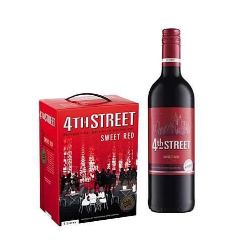Sweet Red Wine - 6 X 75cl
