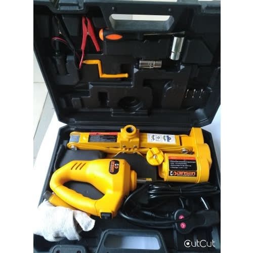 Car Jack With Impact Wrench - 12V