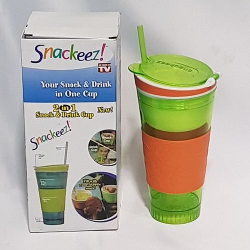 2 In 1 Snack & Drink Cup