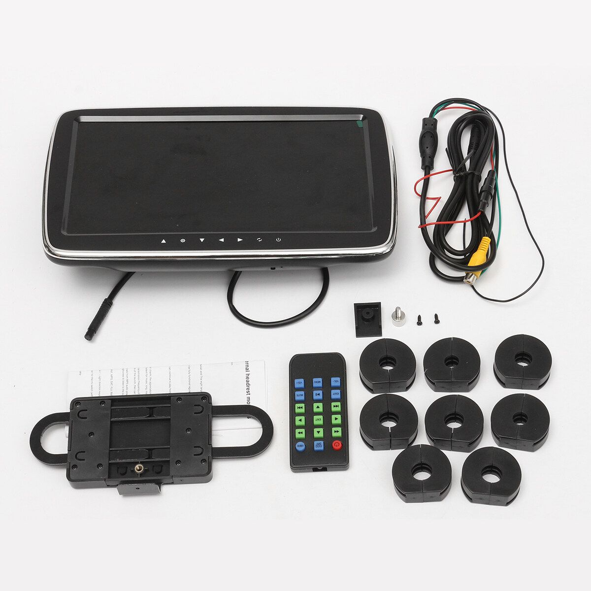 9 Inch HD Digital LCD Screen Car Headrest Mount DVD Media MP5 Player New