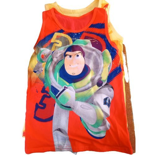 Cartoon Characters Boys Singlet 3pieces