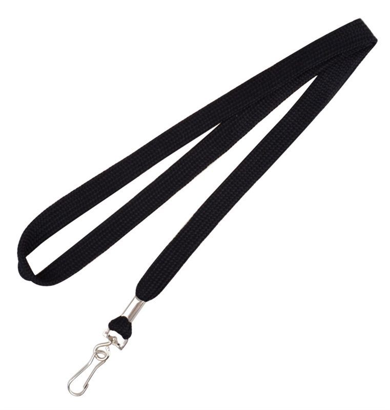 25pcs Black I.D Card Ropes