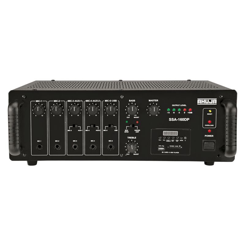SSA-160DP -160Watts PA Amplifier WITH USB,SDCARD,BT,FM