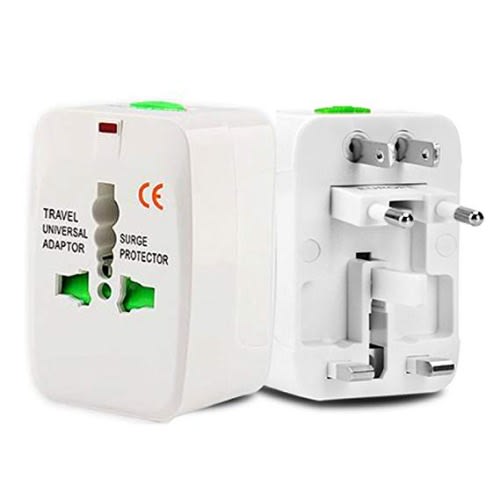 Universal Travelers Adaptor With Surge Protector- All-in-one