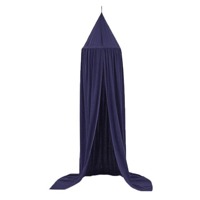 Kids Bed Canopy Bedcover  Net Bedding Dome Tent Blue