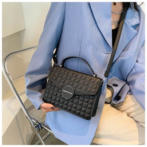 Ladies Handbag - 8X7X13cm - Black