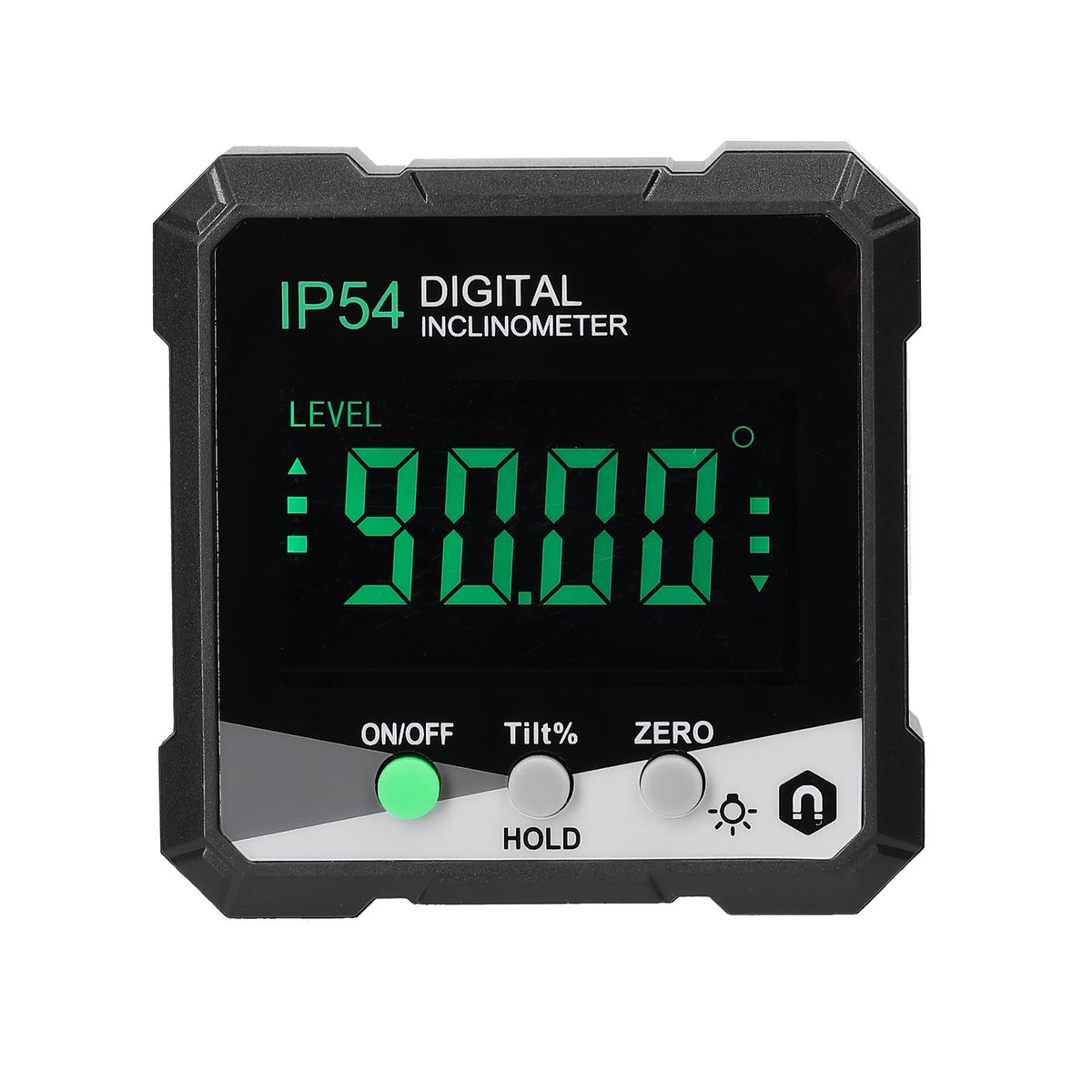 IP54 4*90&deg; Portable Digital Inclinometer LCD Backlight