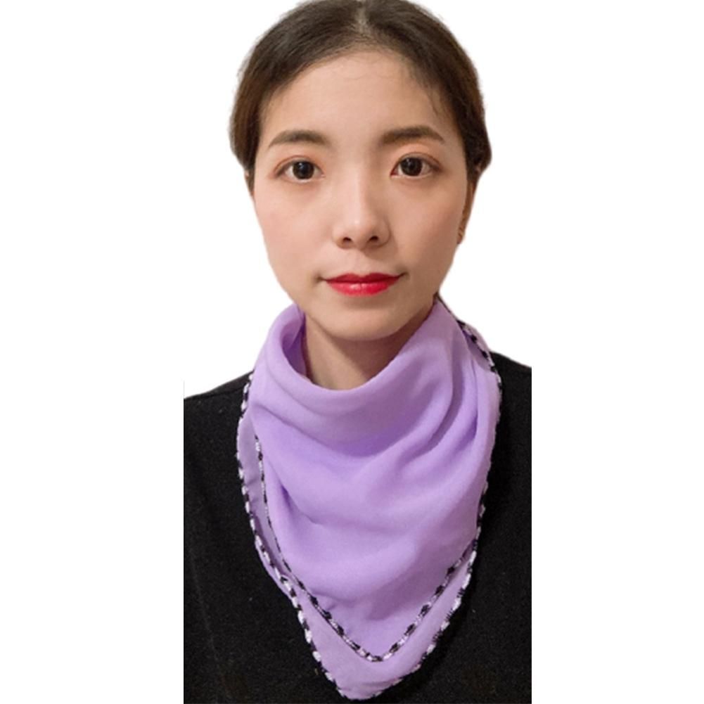 Women Seamless Sun Protection Dustproof Breathable-Purple