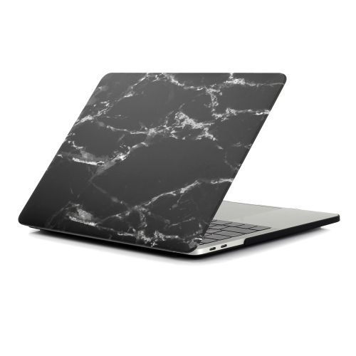 Macbook Pro 13" Case, Marble Hard - Black