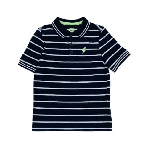 Stripy Polo Boys T-shirt