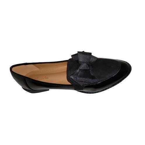 Female Flat Shoe - Black