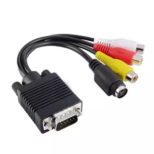 Video Av Component Audio Adapter Cable For Samsung Led