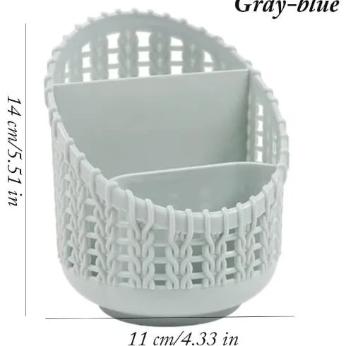 Creative Pen Organizer Storage Tube - Grey