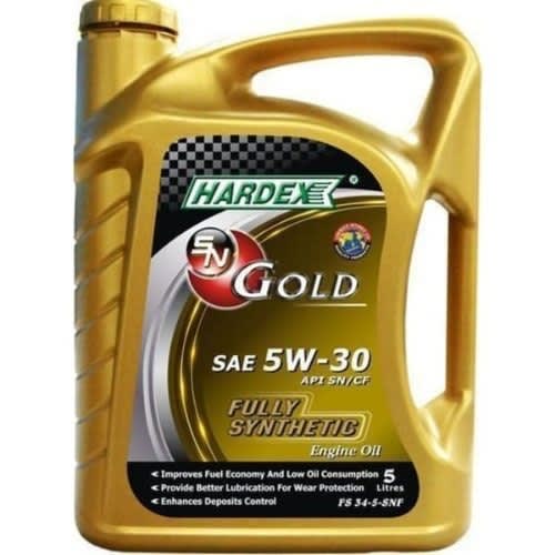 Gold Sae 5w-30 Fully Synthetic Engine Oil -5litres
