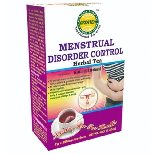 Menstrual Disorder Control Herbal Tea - 20 Bags in a box