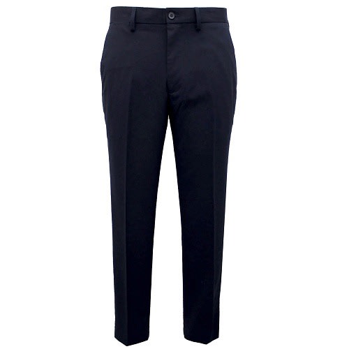Men Regular Fit Flat Front Trousers