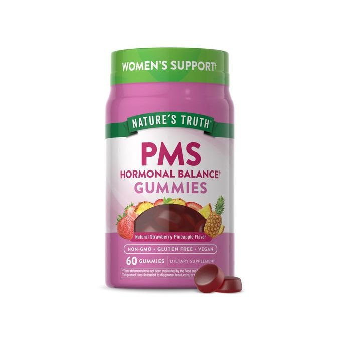 NATURE'S TRUTH PMS Hormonal Balance Support 60 Gummies