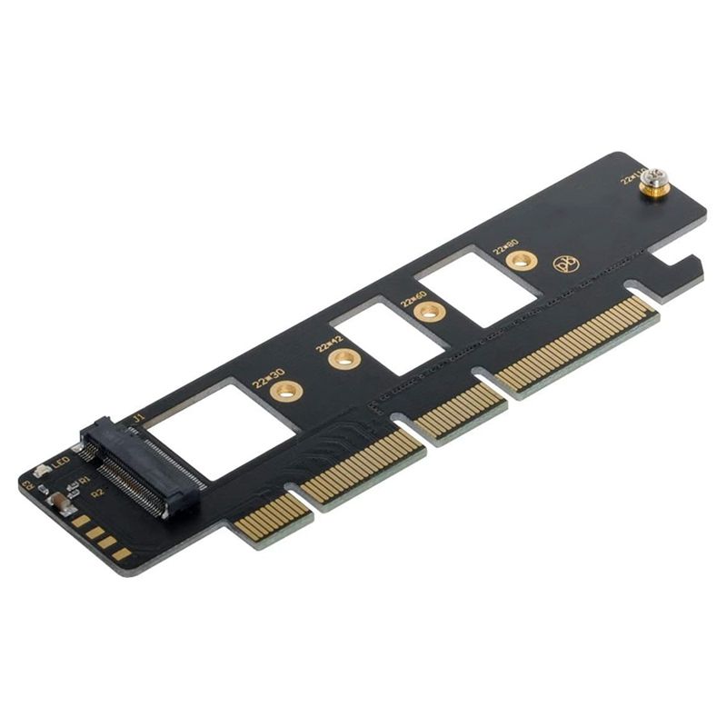 M.2 NVMe SSD NGFF To PCIE 3.0 X16 X4 Adapter Card M Key