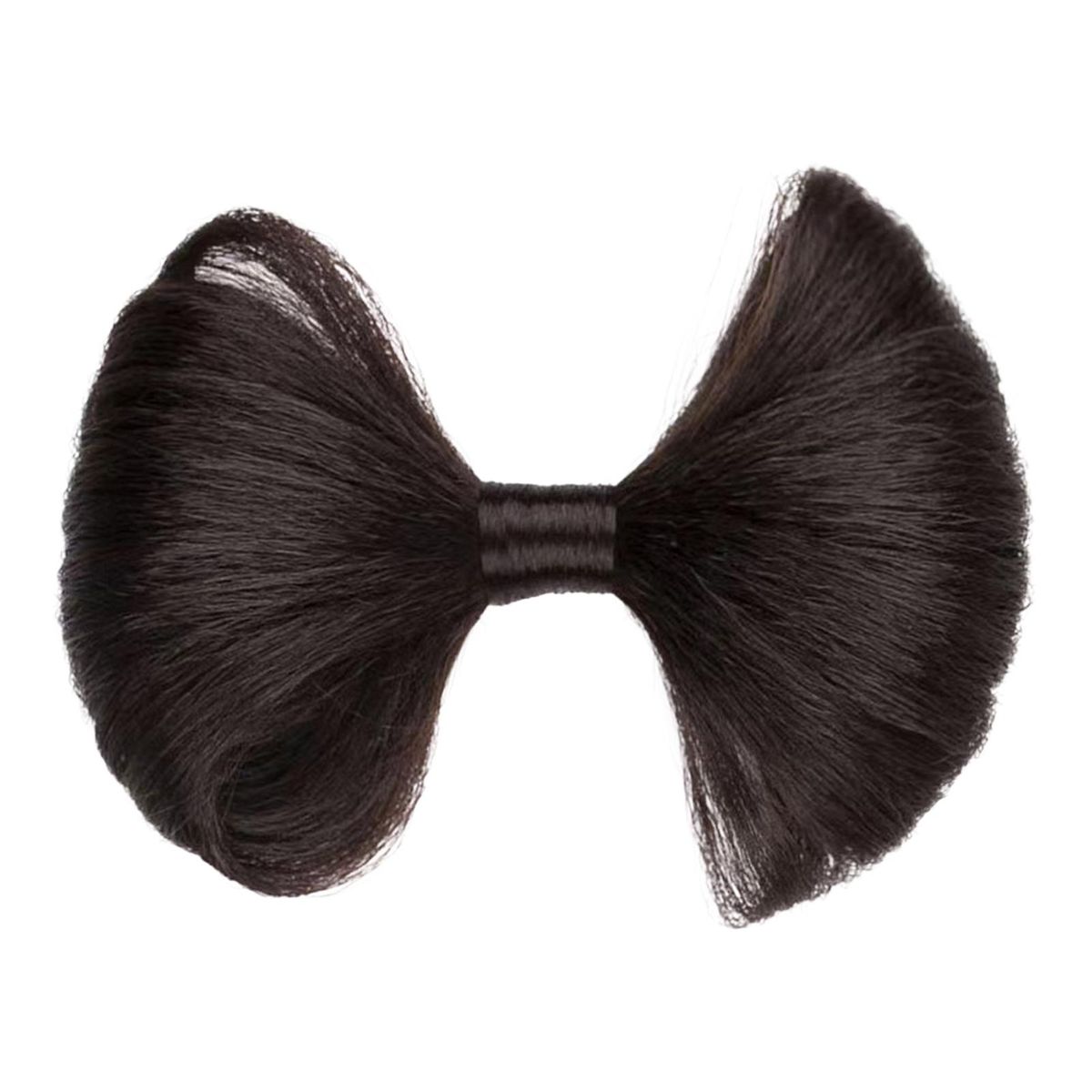 Clip Three-dimensional Girls Bow Hairpin Black Brown