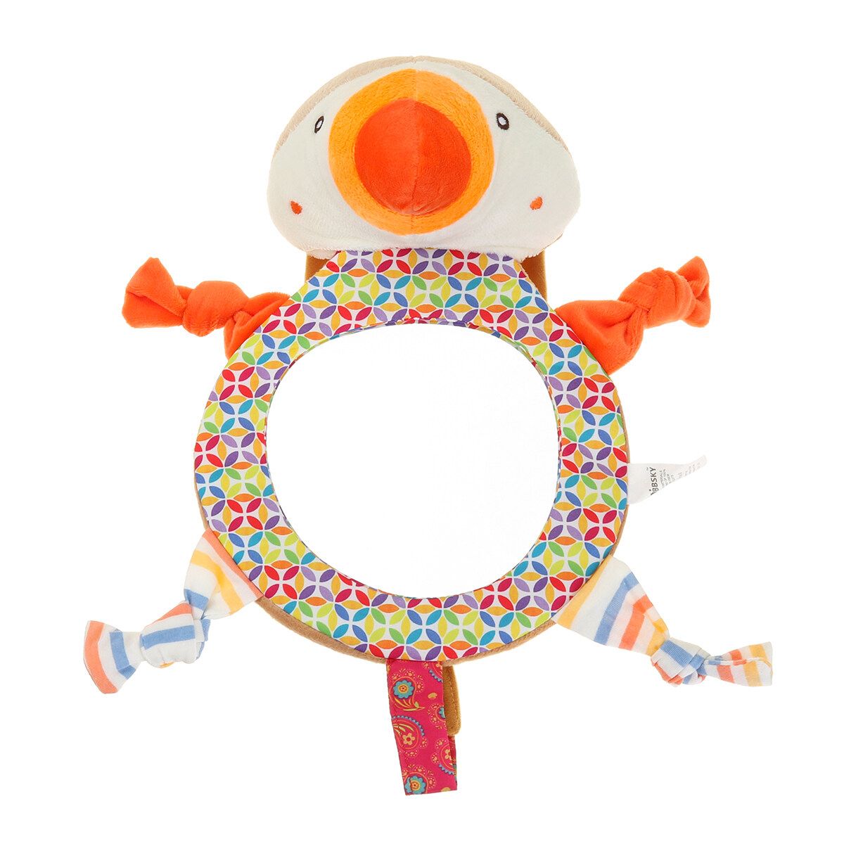 Baby Car Mirror View Infant In Rear Facing Seat Backseat View Child Toddler Care Bird