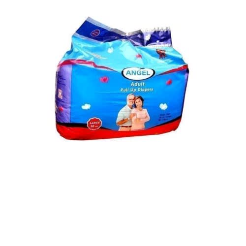 Adult Unisex Diaper Pull Up Count 20 X 6 Packs In A Bag - Large