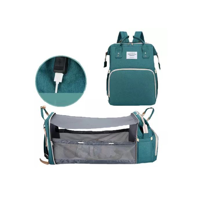 Multipurpose Foldable Baby Bed And Diaper Bag