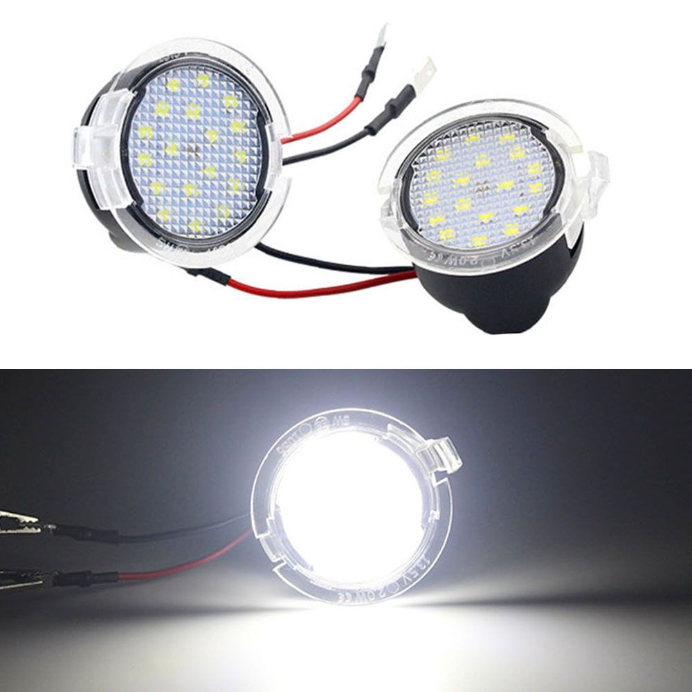 2 PCS 18 LED Under Mirror Puddle Light  Replacement For Ford