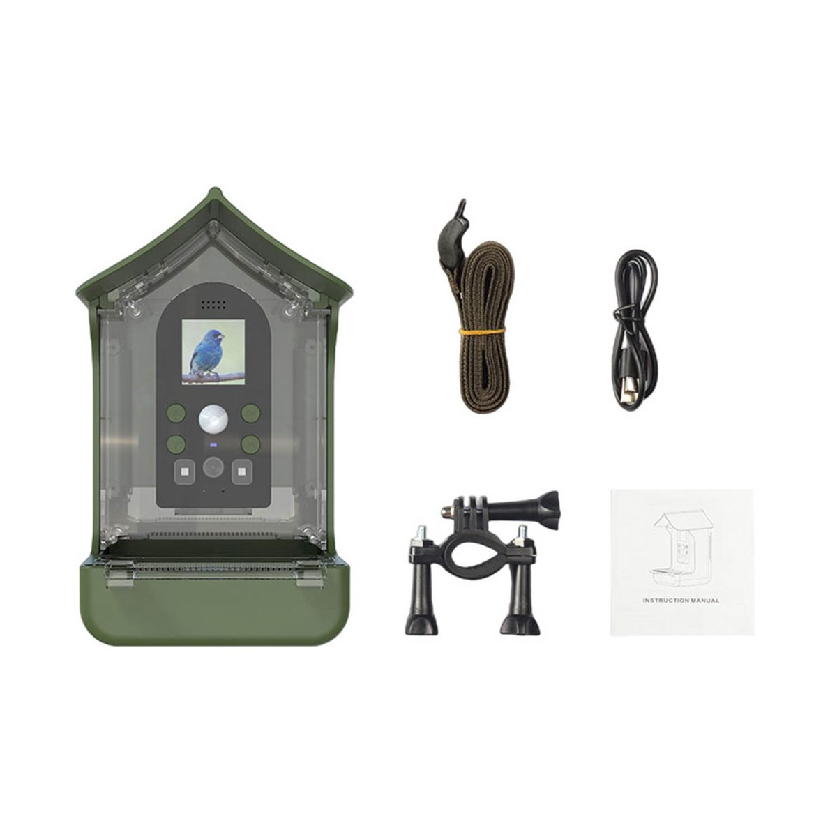 Smart Birdwatching Camera Tray Motion Detection Bird House