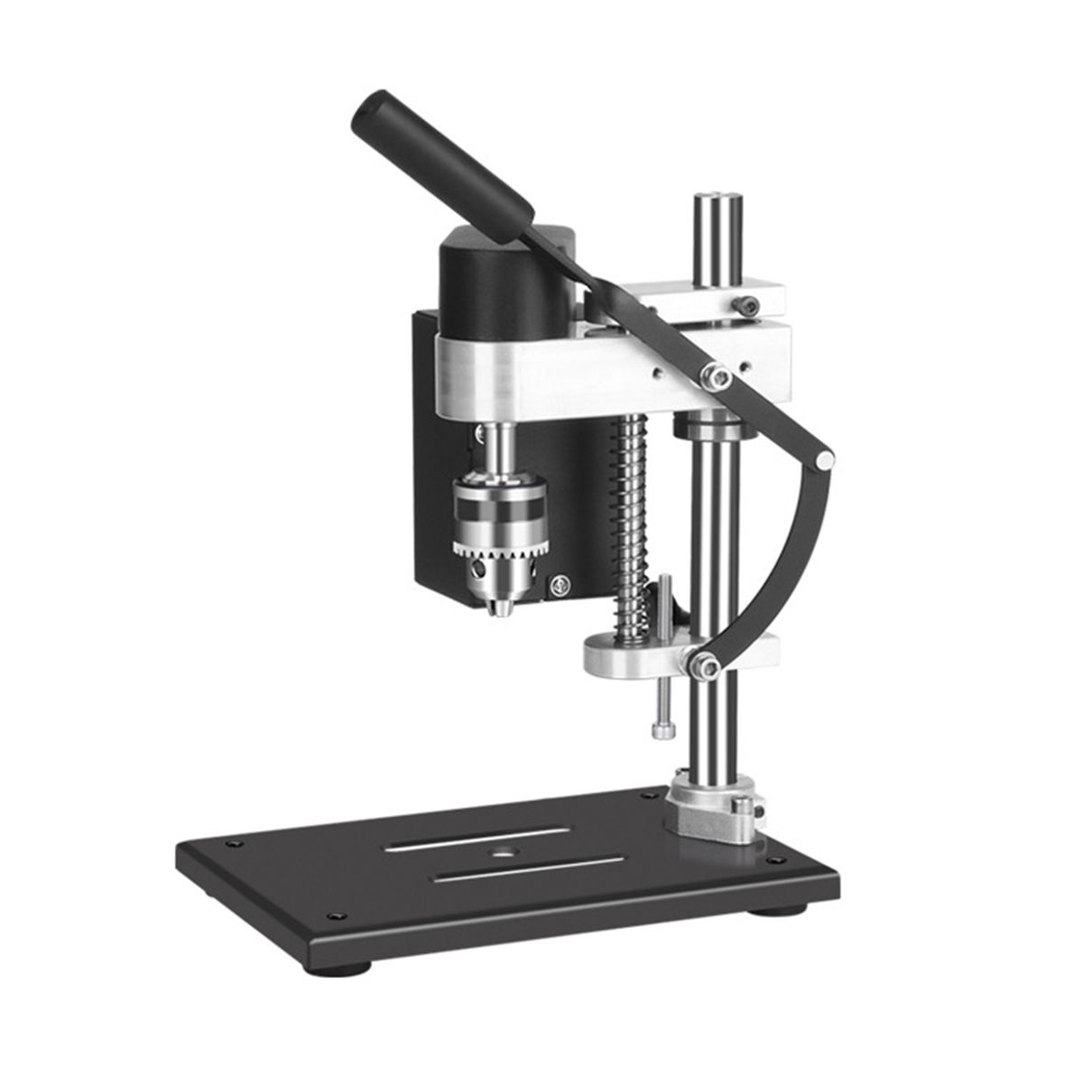 Mini Bench Drill Press Stand Kit With Vise, Extension Rod,