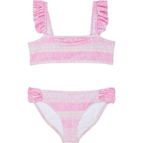 Billabong Girls' Day Dreamer Ruffle Top Two-Piece Swim Set