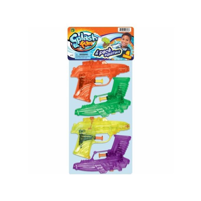 Ja-Ru Splash Fun 4 Pack Squirters