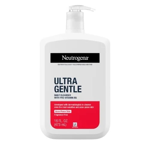 Ultra Gentle Daily Cleanser With Pro-vitamin B5 For Acne Prone Skin - 473ml